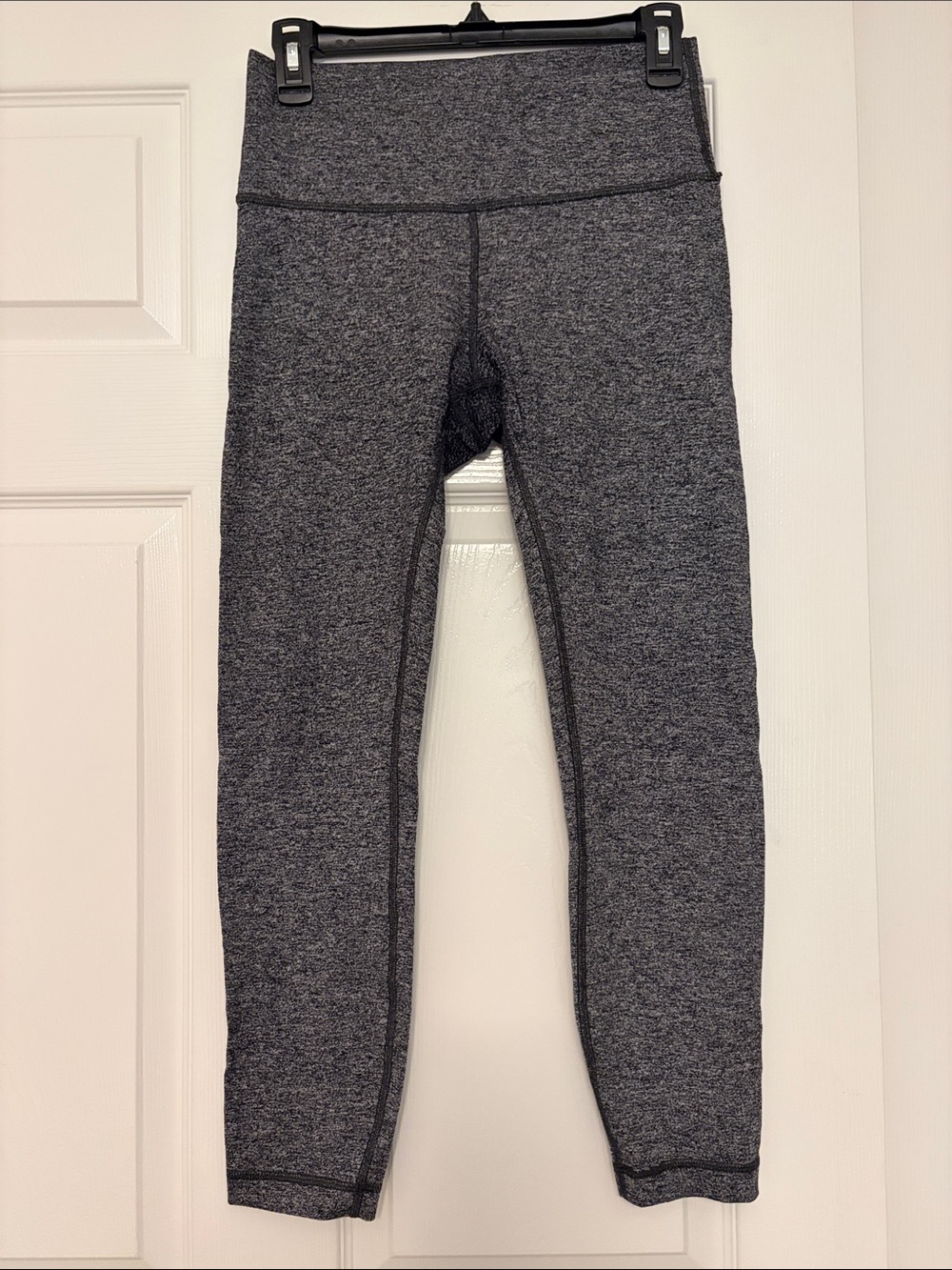 lululemon athletica Gray Marled High-Waist Leggings